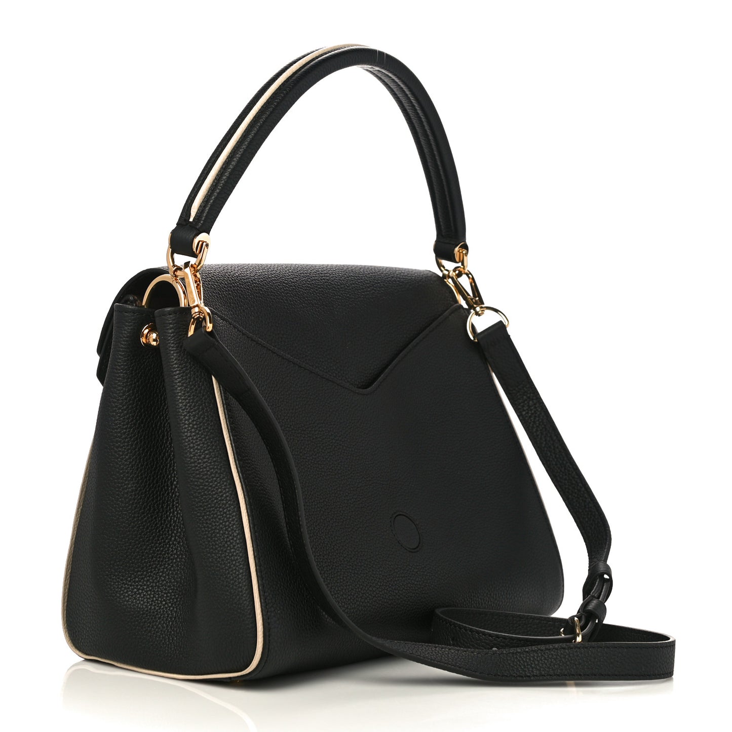Monogram Double V Black