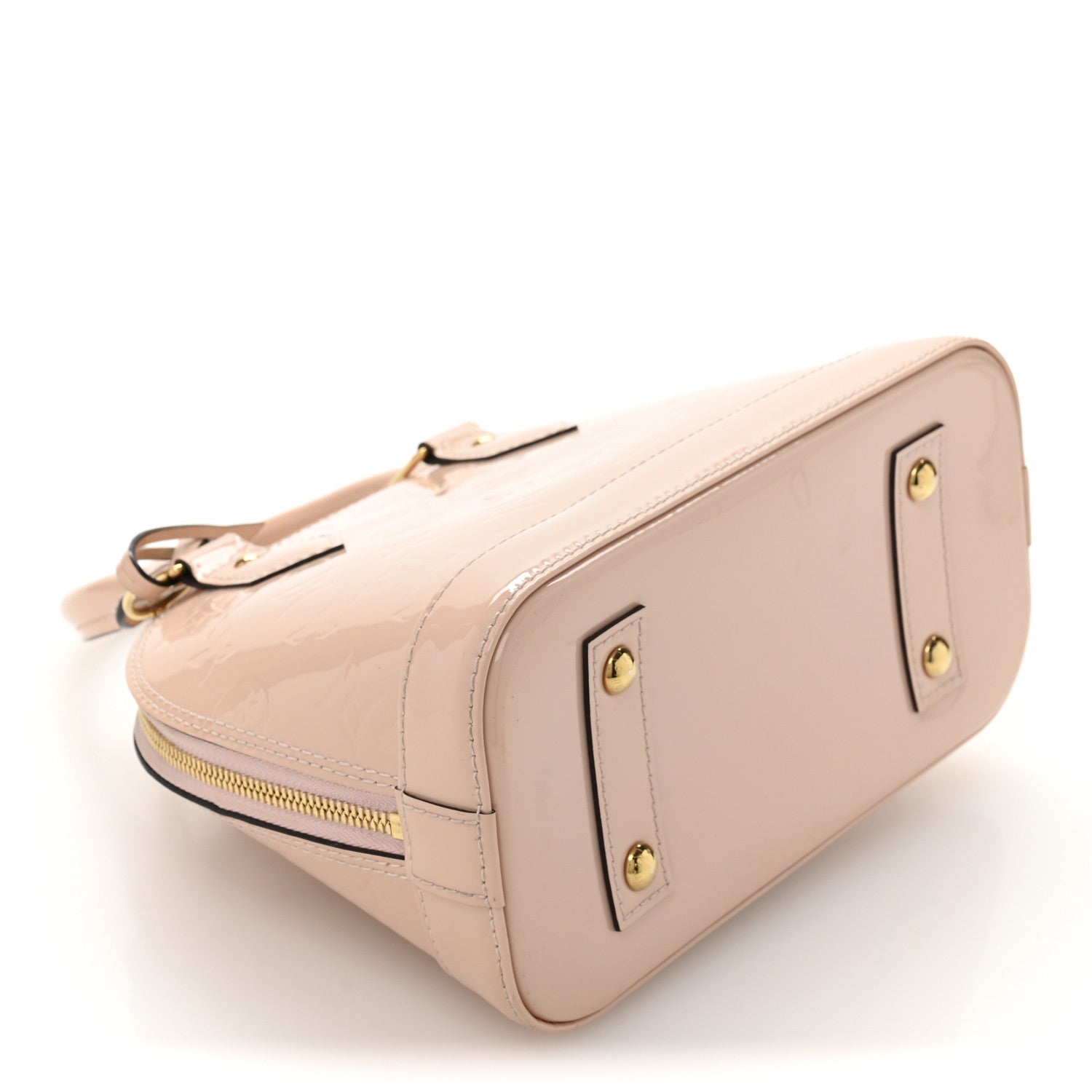 Louis Vuitton Vernis Alma BB Rose Ballerine 4 of 13