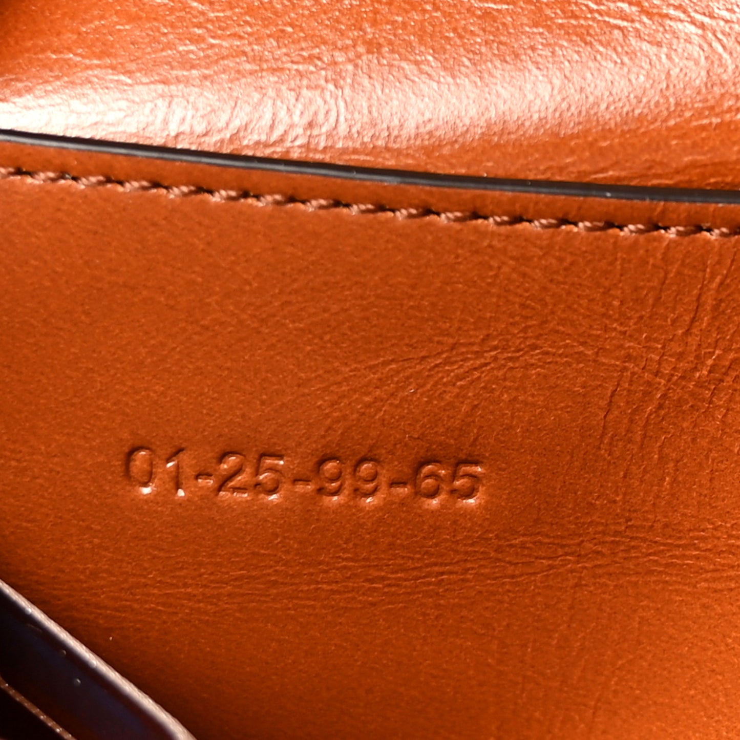 Calfskin Iconic Flap Wallet On Chain Clay Brown