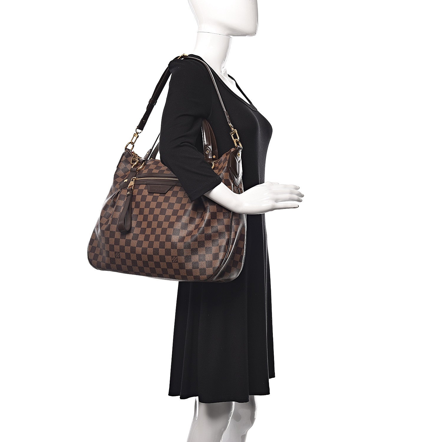 Louis Vuitton Damier Ebene Evora MM 2 of 10