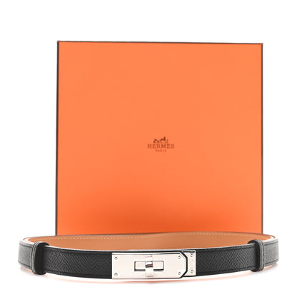 Hermes Epsom Kelly Belt Black 4 of 4