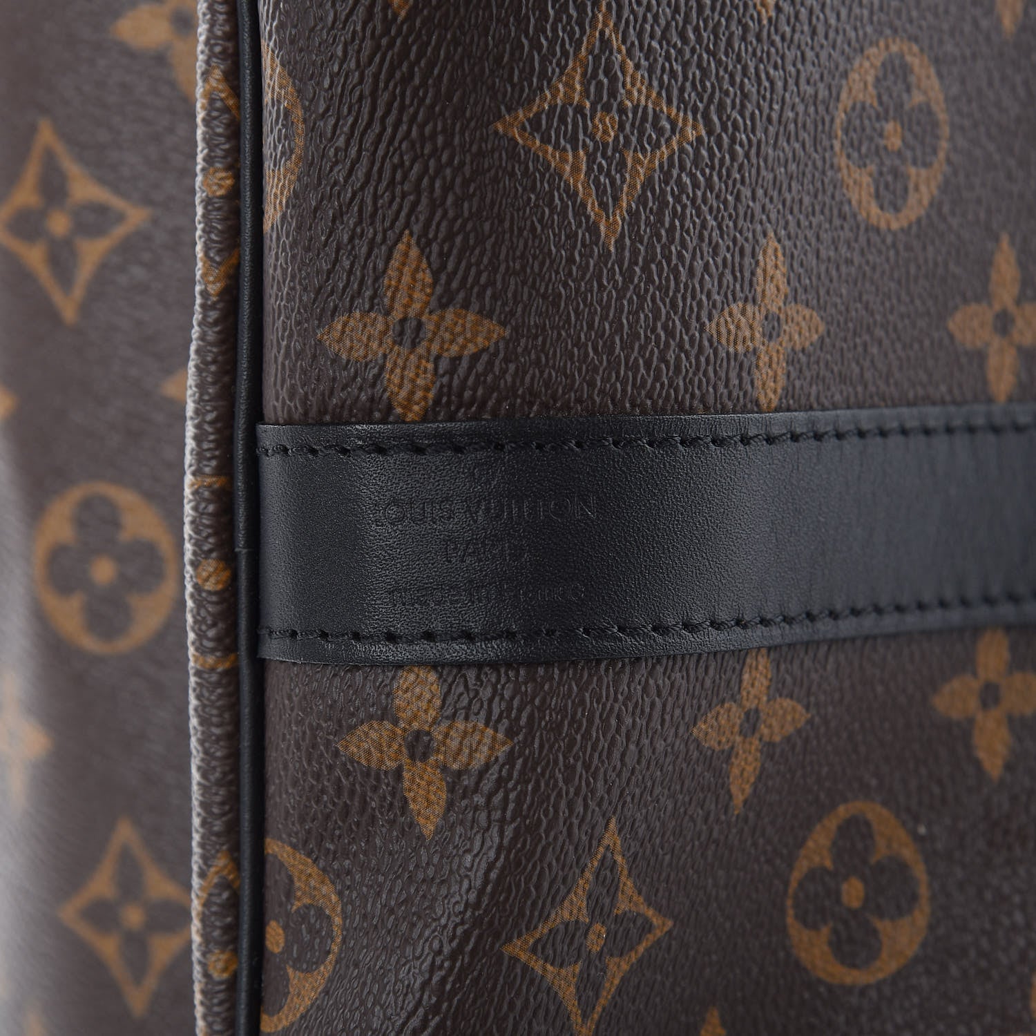 Louis Vuitton Monogram Macassar Keepall Bandouliere 55 6 of 18