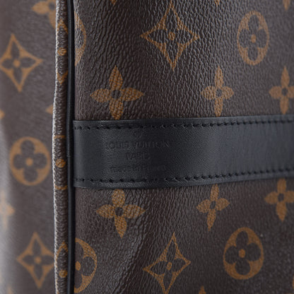 Louis Vuitton Monogram Macassar Keepall Bandouliere 55 6 of 18