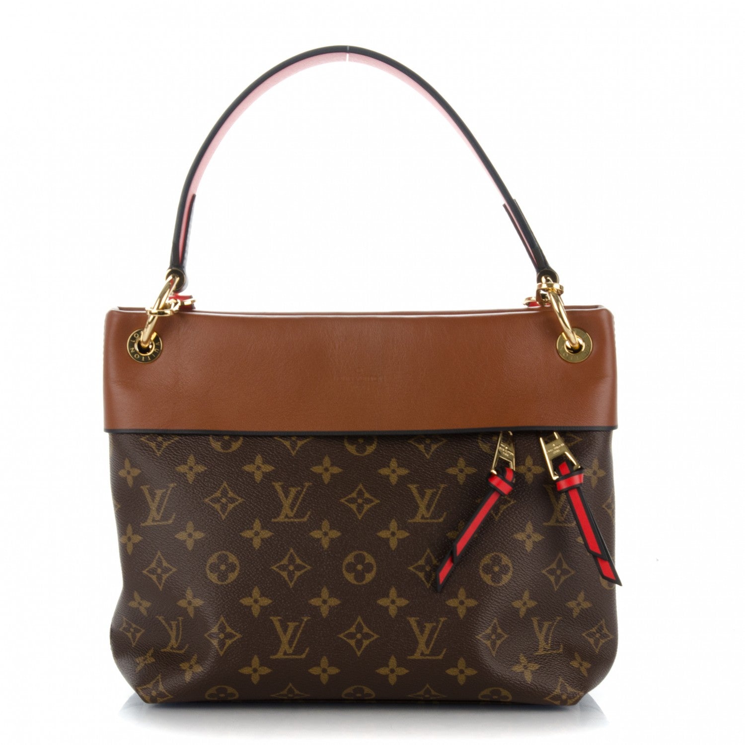Louis Vuitton Monogram Tuileries Besace Caramel Rouge 1 of 8
