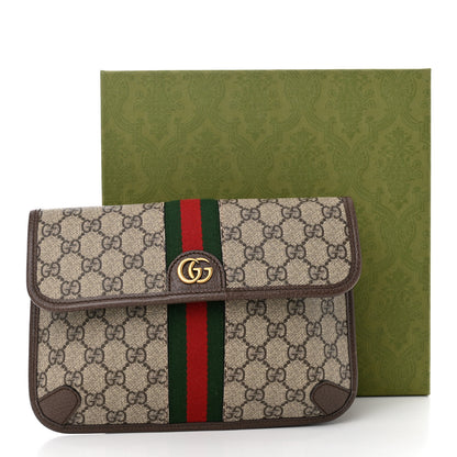 Gucci GG Supreme Monogram Web Small Ophidia Belt Bag Brown 11 of 11