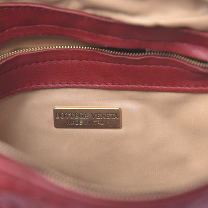 Bottega Veneta Nappa Intrecciato Nodini Crossbody Messenger Red 6 of 11