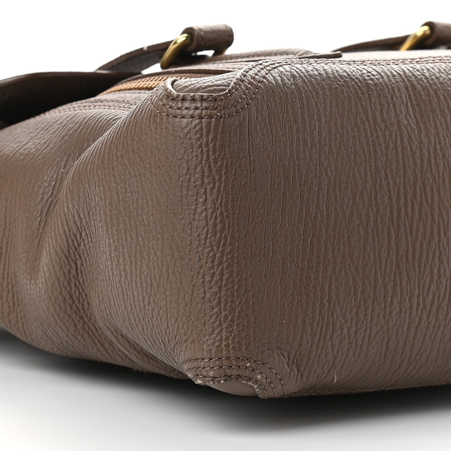 Textured Calfskin Medium Pashli Satchel Taupe