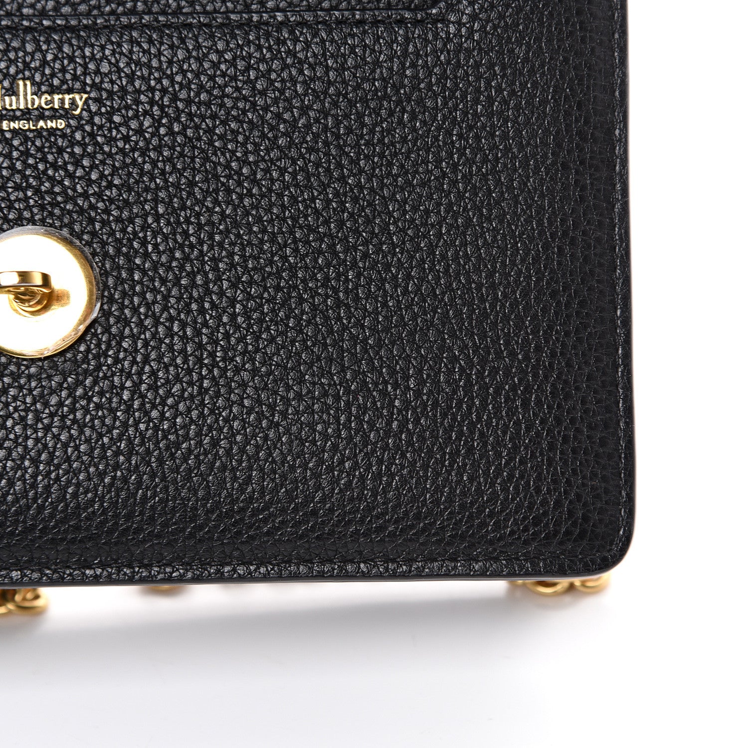 Mulberry Small Classic Grain Calfskin Small Darley Black 10 of 15
