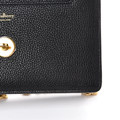 Mulberry Small Classic Grain Calfskin Small Darley Black 10 of 15