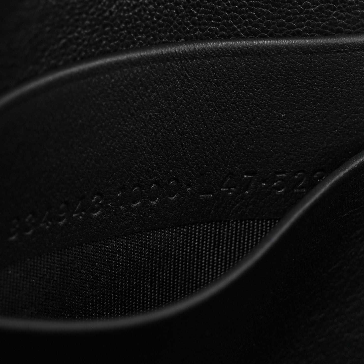 Smooth Calfskin Small Bel Air Clutch On Strap Black