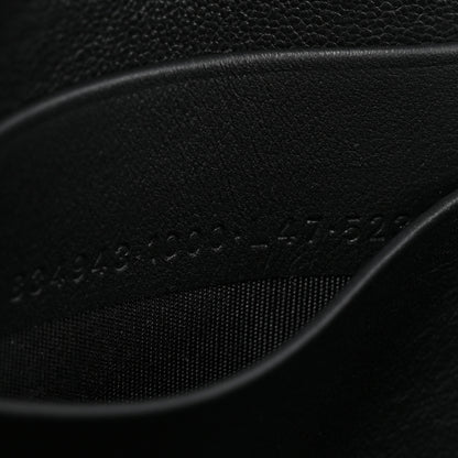 Balenciaga Smooth Calfskin Small Bel Air Clutch On Strap Black 8 of 11