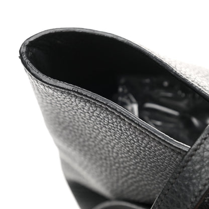 Prada Vitello Phenix Embossed Logo Tote Black 13 of 16