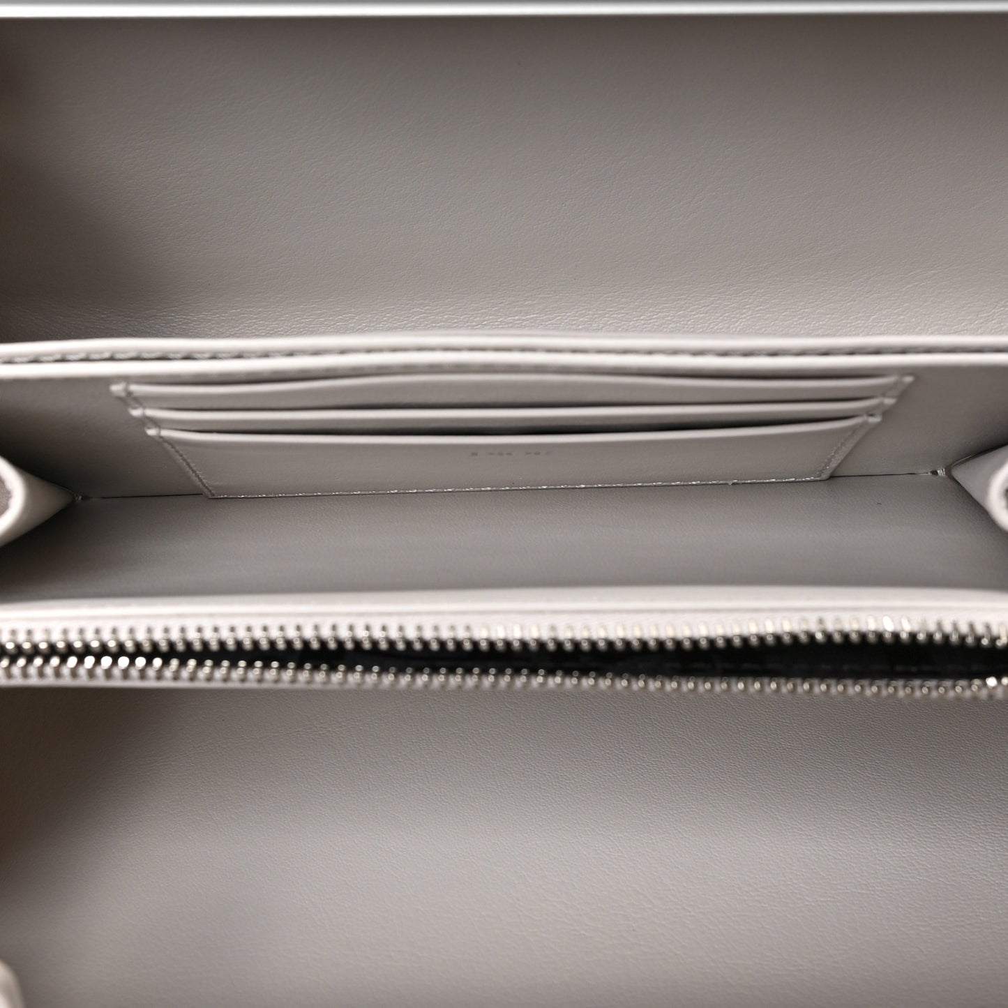 X RIMOWA Aluminum Personal Clutch On Strap Silver
