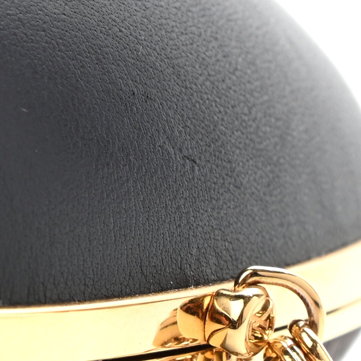 Monogram Egg Case Black