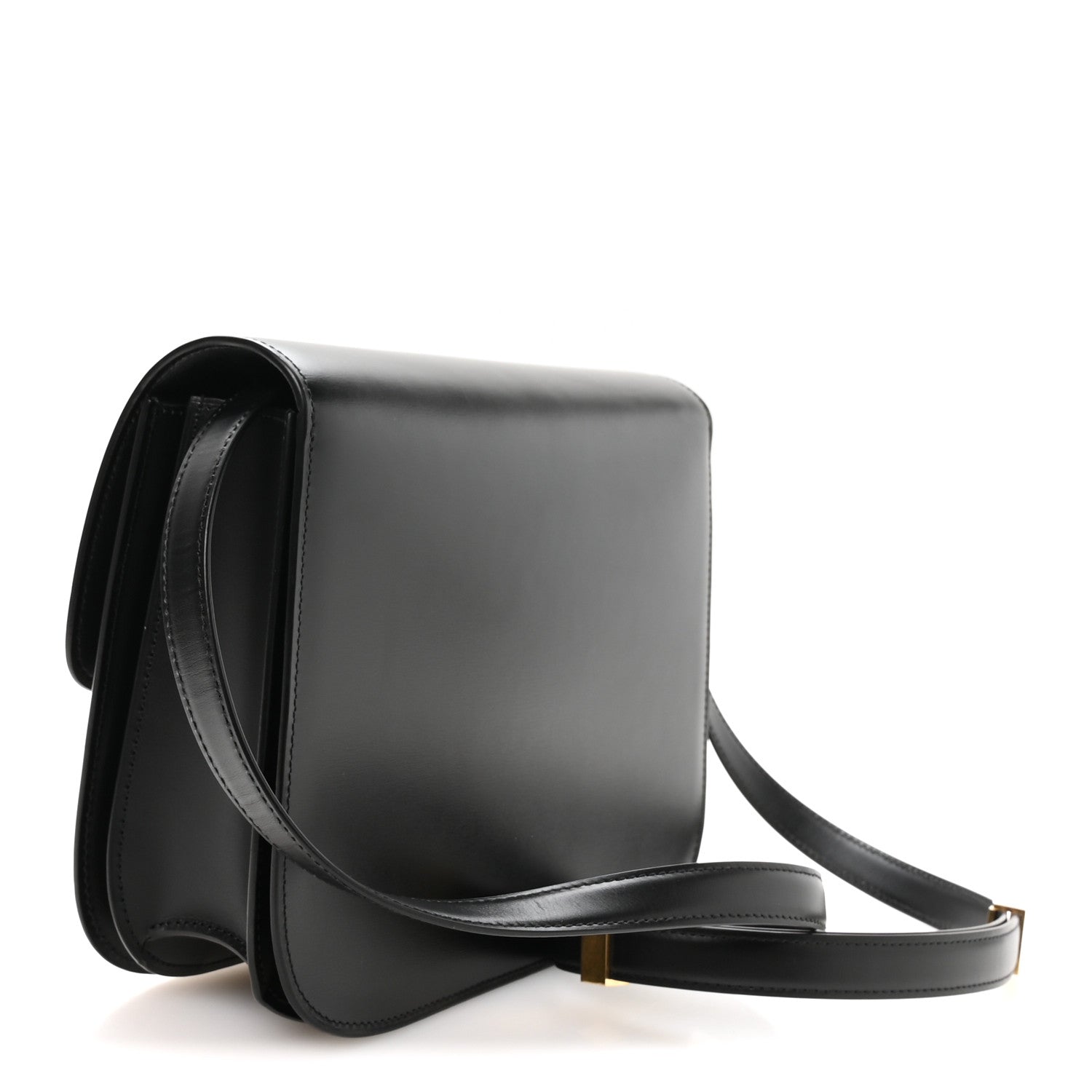 Celine Box Calfskin Medium Classic Box Flap Bag Black 3 of 11