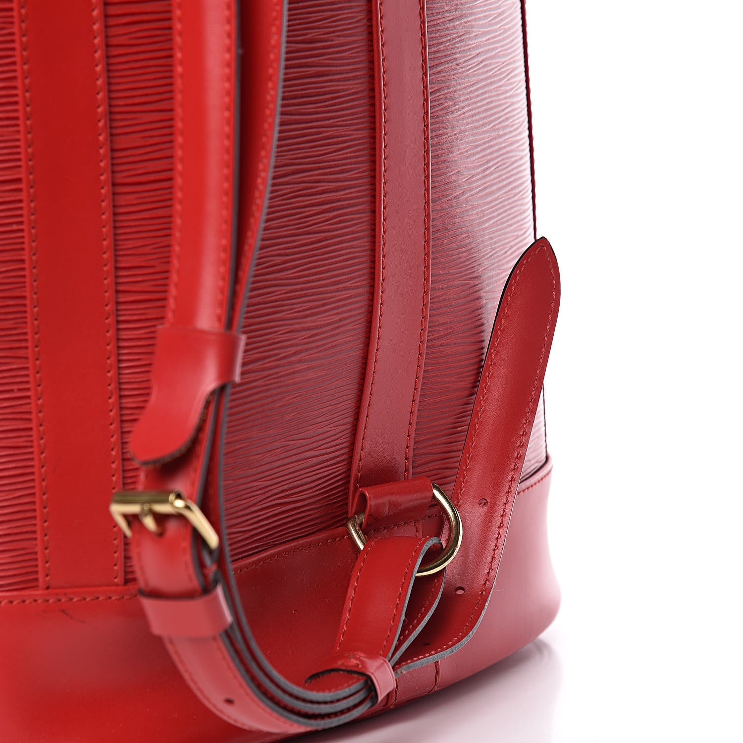 Louis Vuitton Epi Randonnee PM Castillan Red 10 of 12