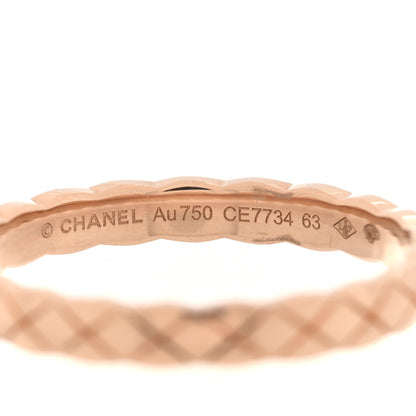 Chanel 18K Beige Gold Mini Coco Crush Ring 63 10.25 4 of 4