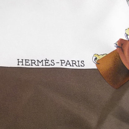 Hermes Silk Chasse A Vol Scarf 90 6 of 7