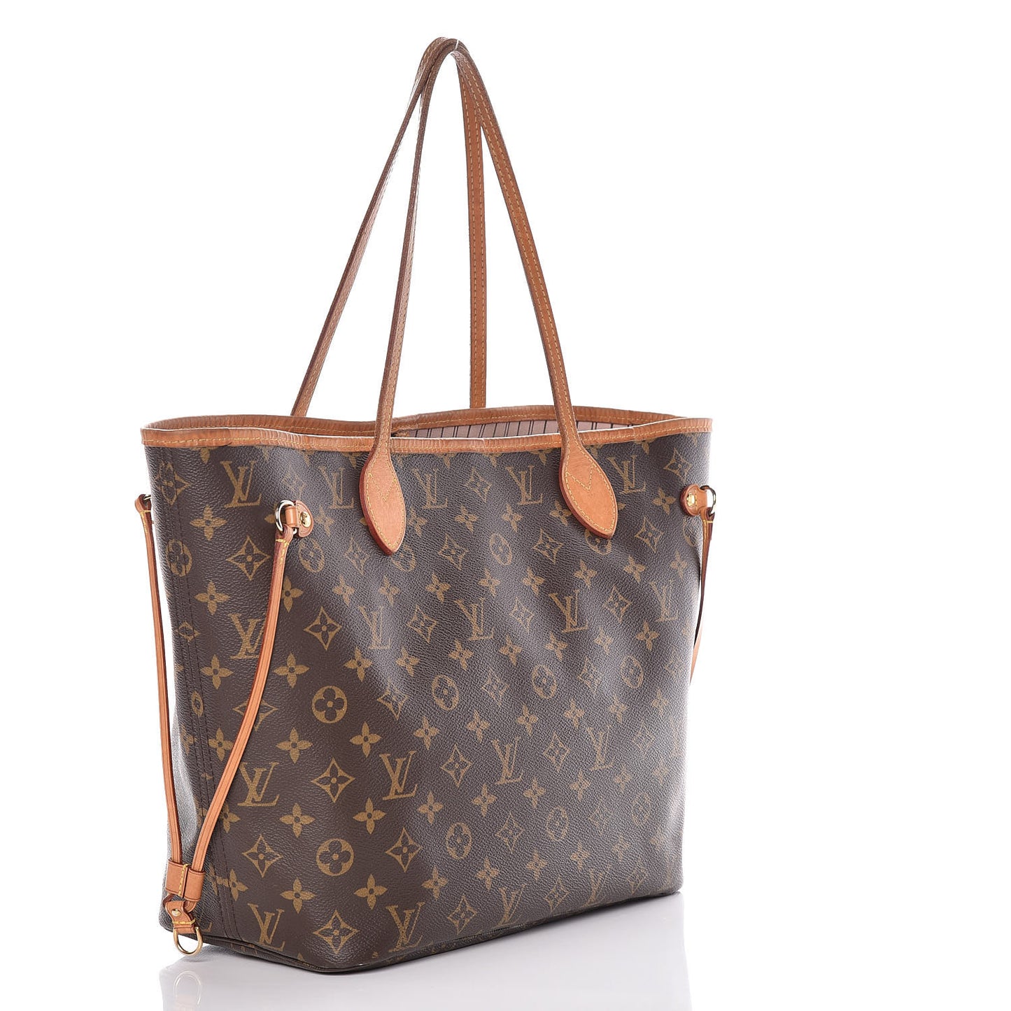 Monogram Neo Neverfull MM Rose Ballerine
