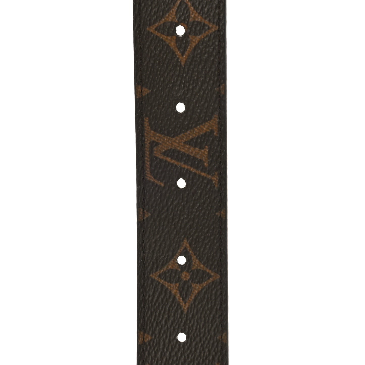 Monogram 30mm LV Initiales Reversible Belt 80 32 Coquelicot