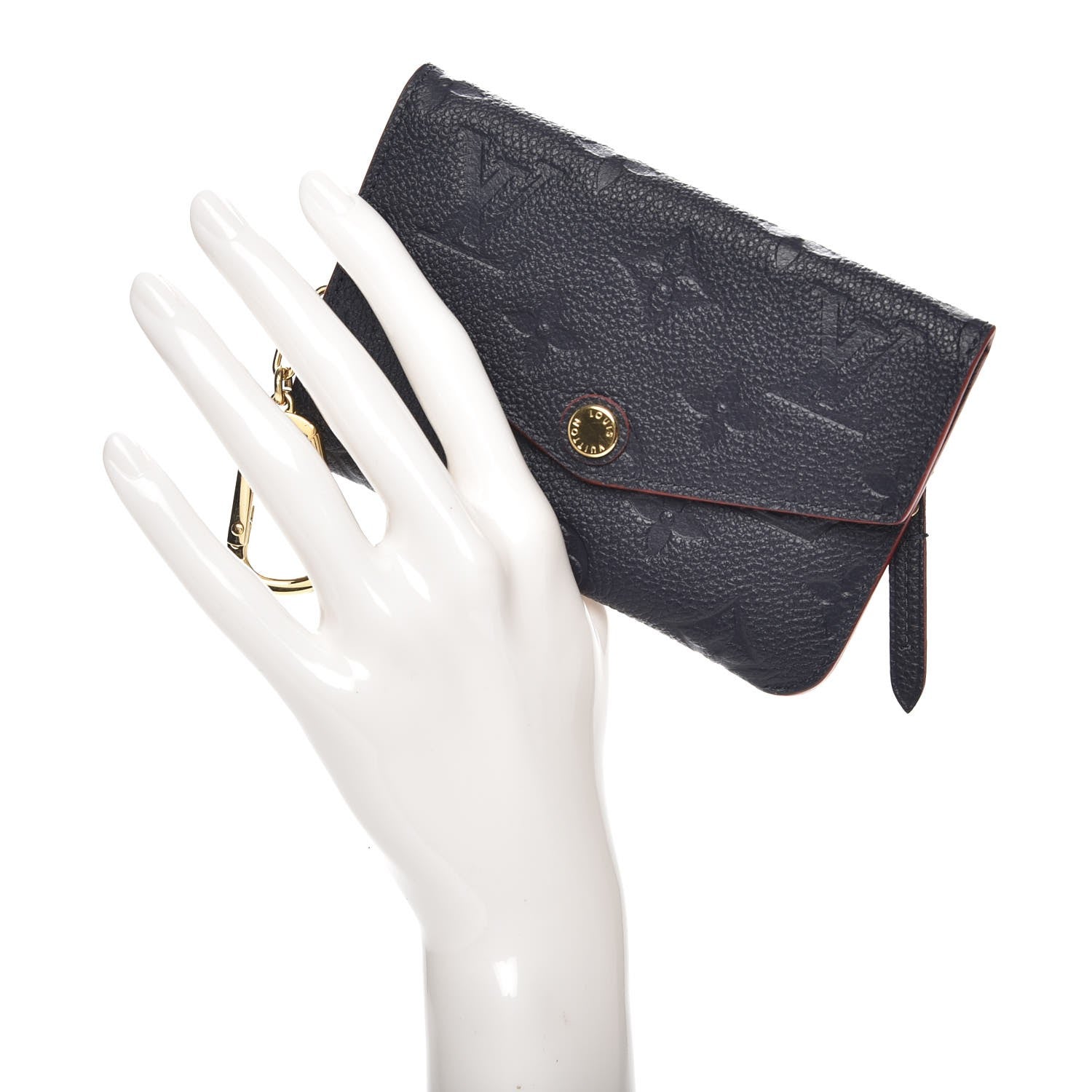 Louis Vuitton Empreinte Key Pouch Marine Rouge 2 of 8