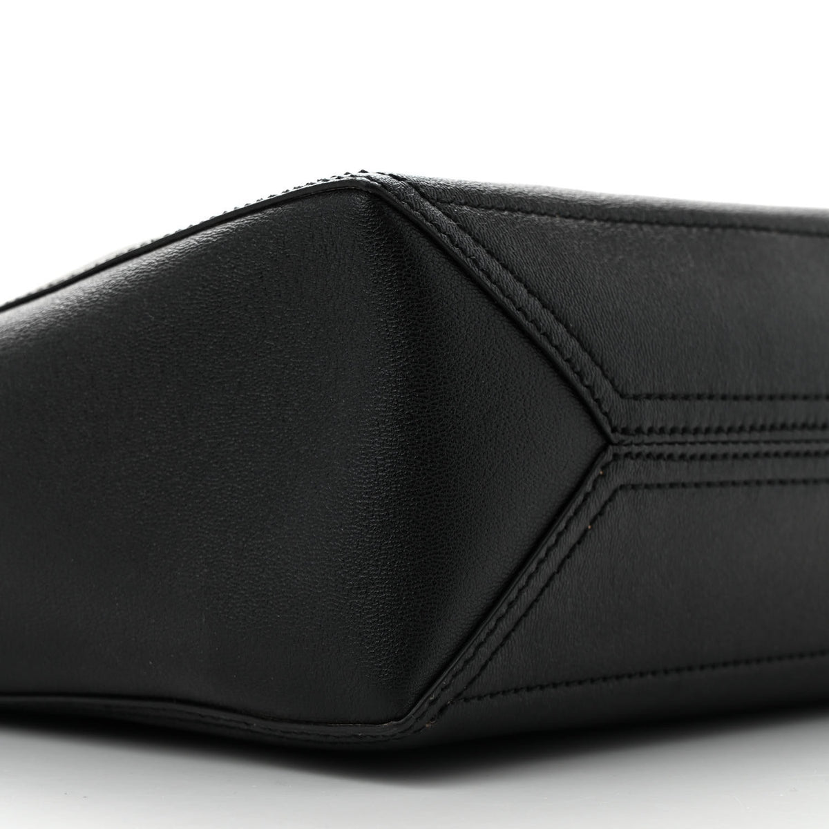 New Sakai Calfskin Lux Medium Dahlia Tote Black