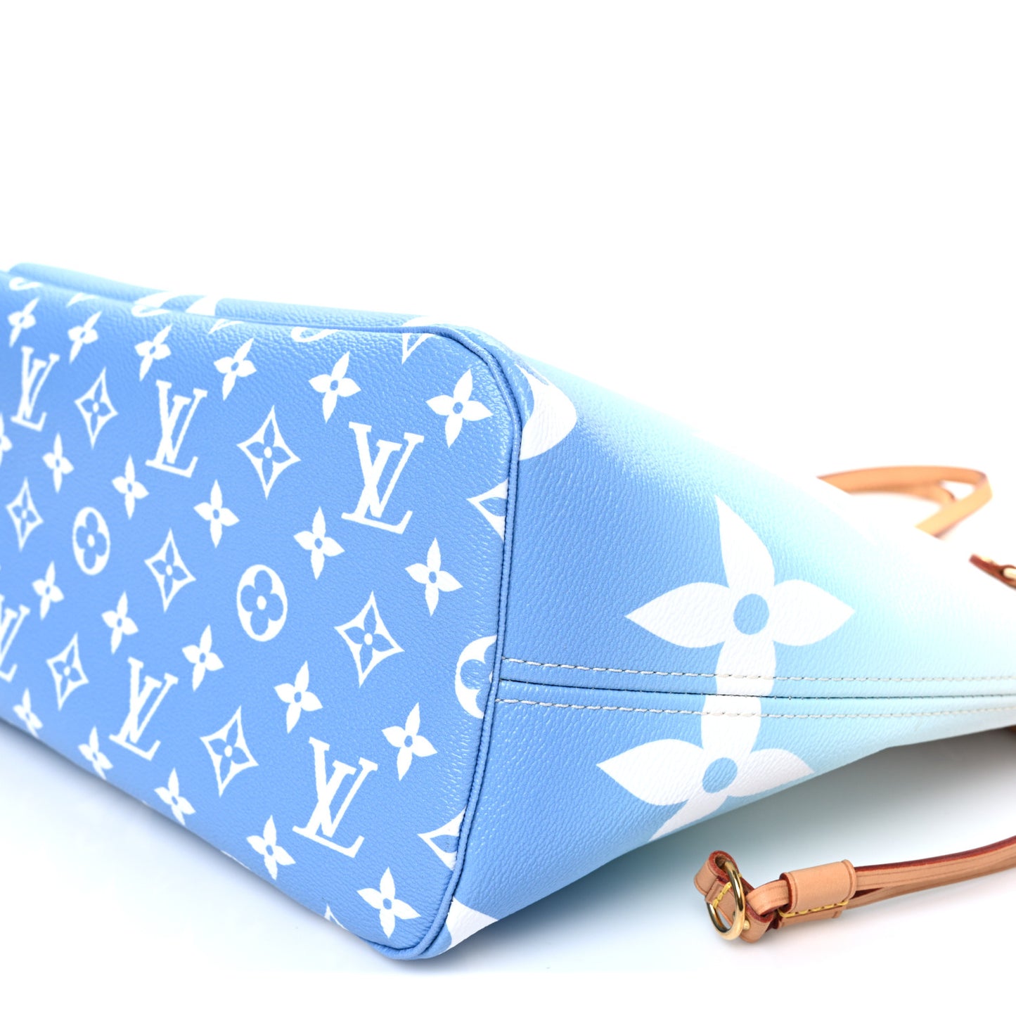 Monogram Giant By The Pool Neverfull MM Blue