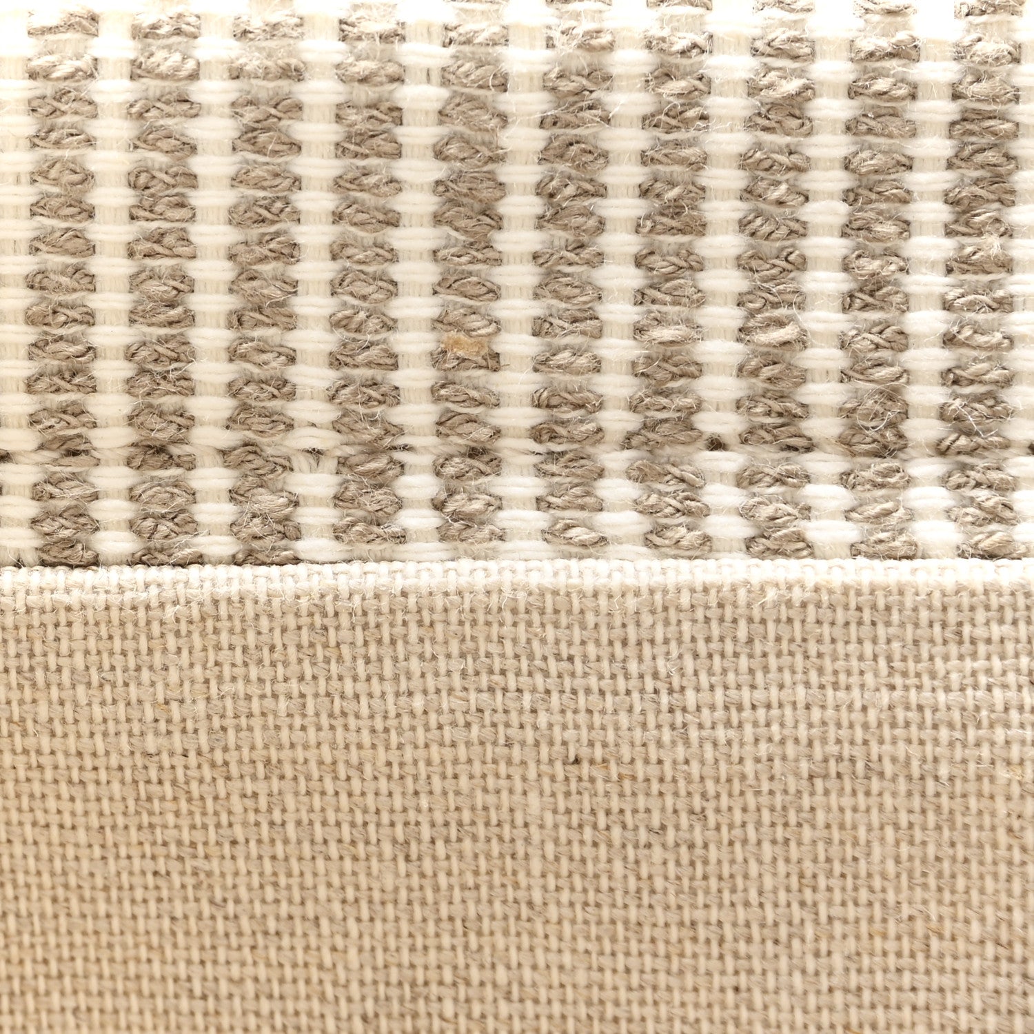 Celine Canvas Calfskin Striped Triomphe Large Cabas Beige 10 of 10