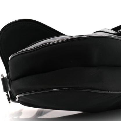 Christian Dior Nylon Saddle Bag Black 9 of 15