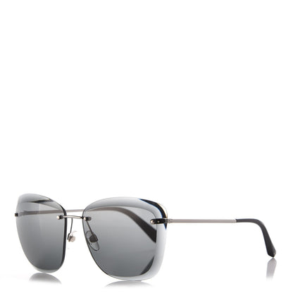 Chanel Butterfly Spring Sunglasses 4221 Dark Silver Grey 1 of 6