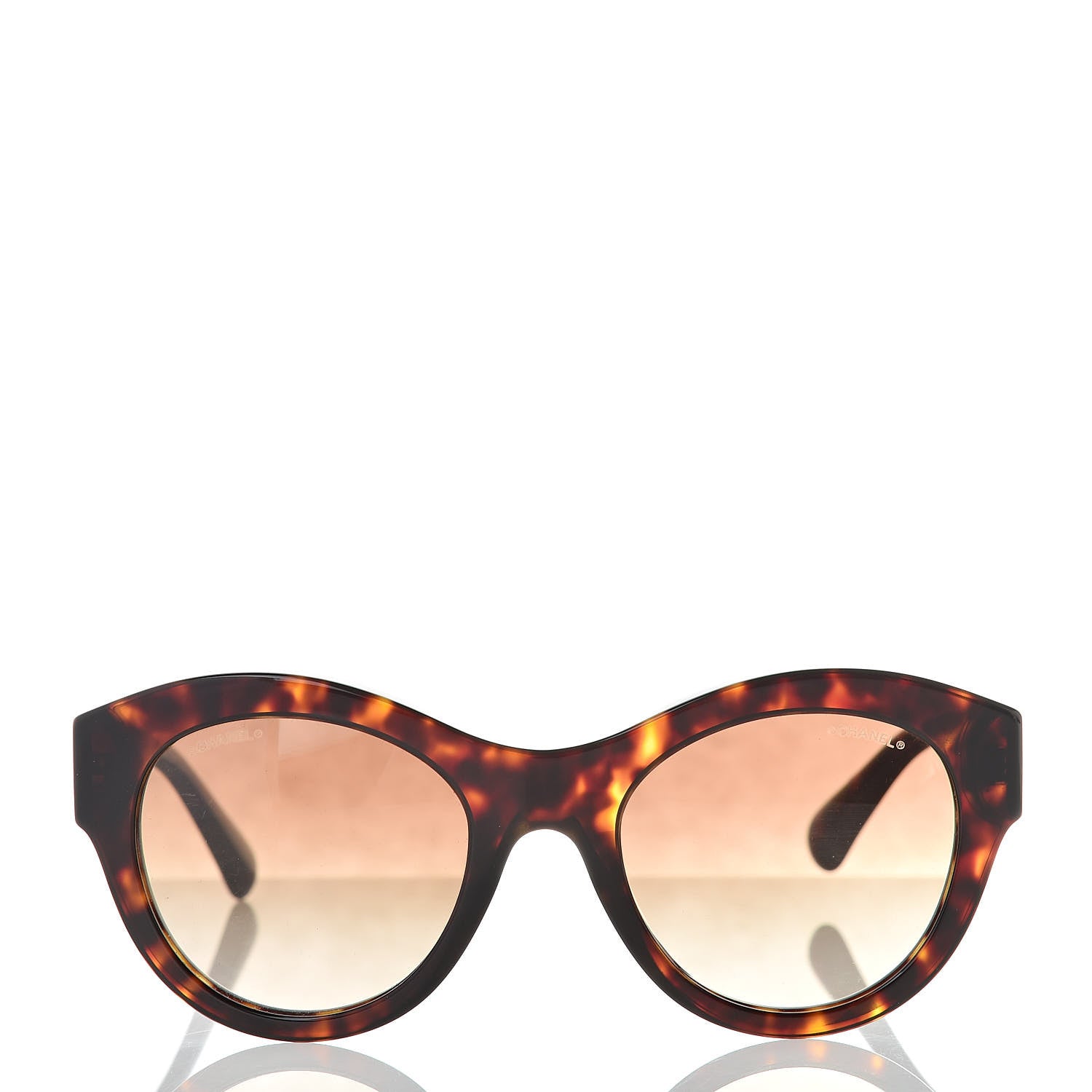 Chanel Acetate Butterfly Sunglasses 5371 Tortoise 2 of 8