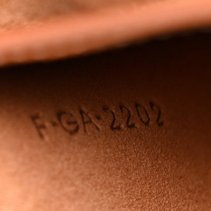 Celine Smooth Calfskin Triomphe Embroidered Ava Shoulder Bag Tan 7 of 11