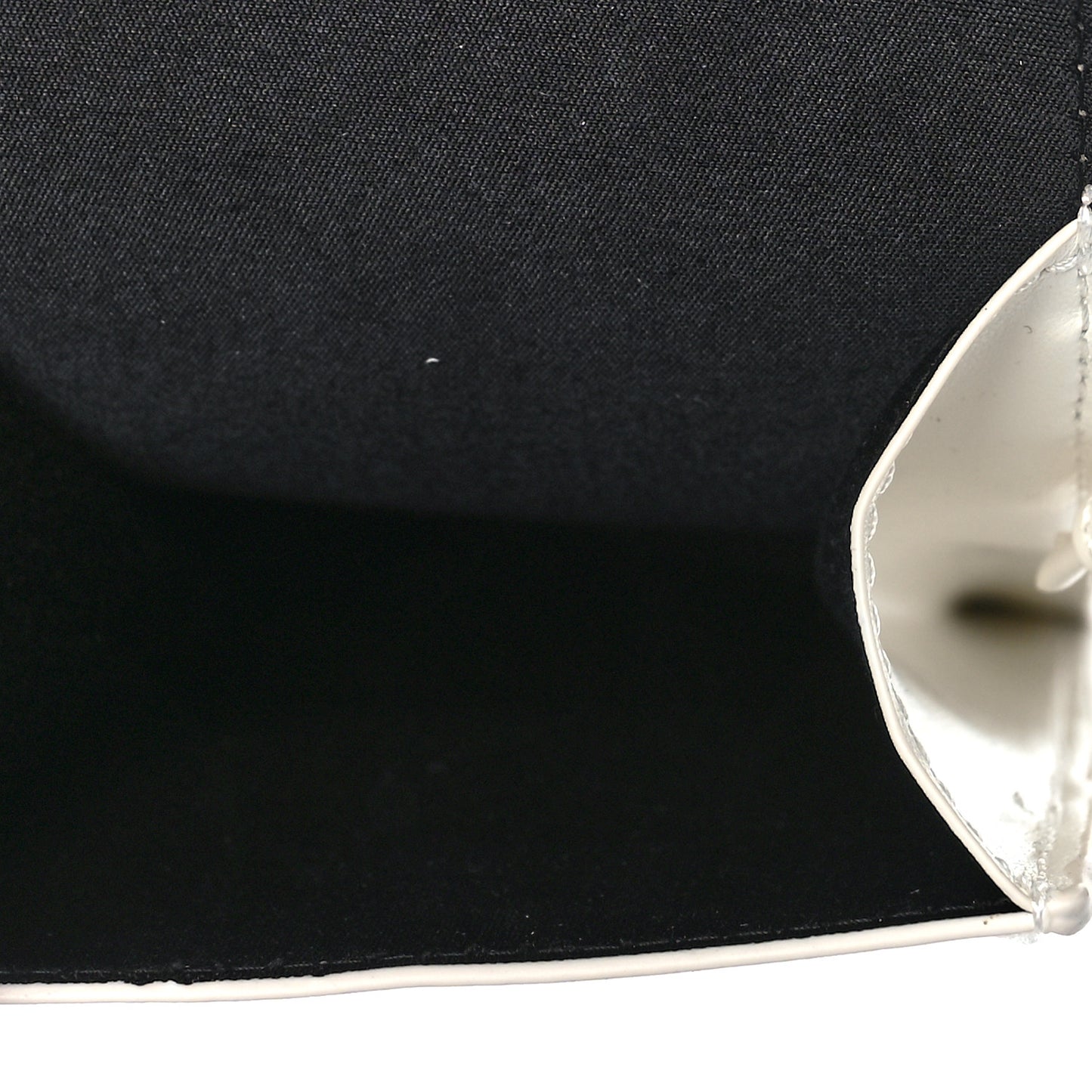 Smooth Calfskin Sunglasses Pouch White