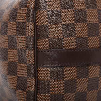 Louis Vuitton Damier Ebene Patches Speedy Bandouliere 30 8 of 10