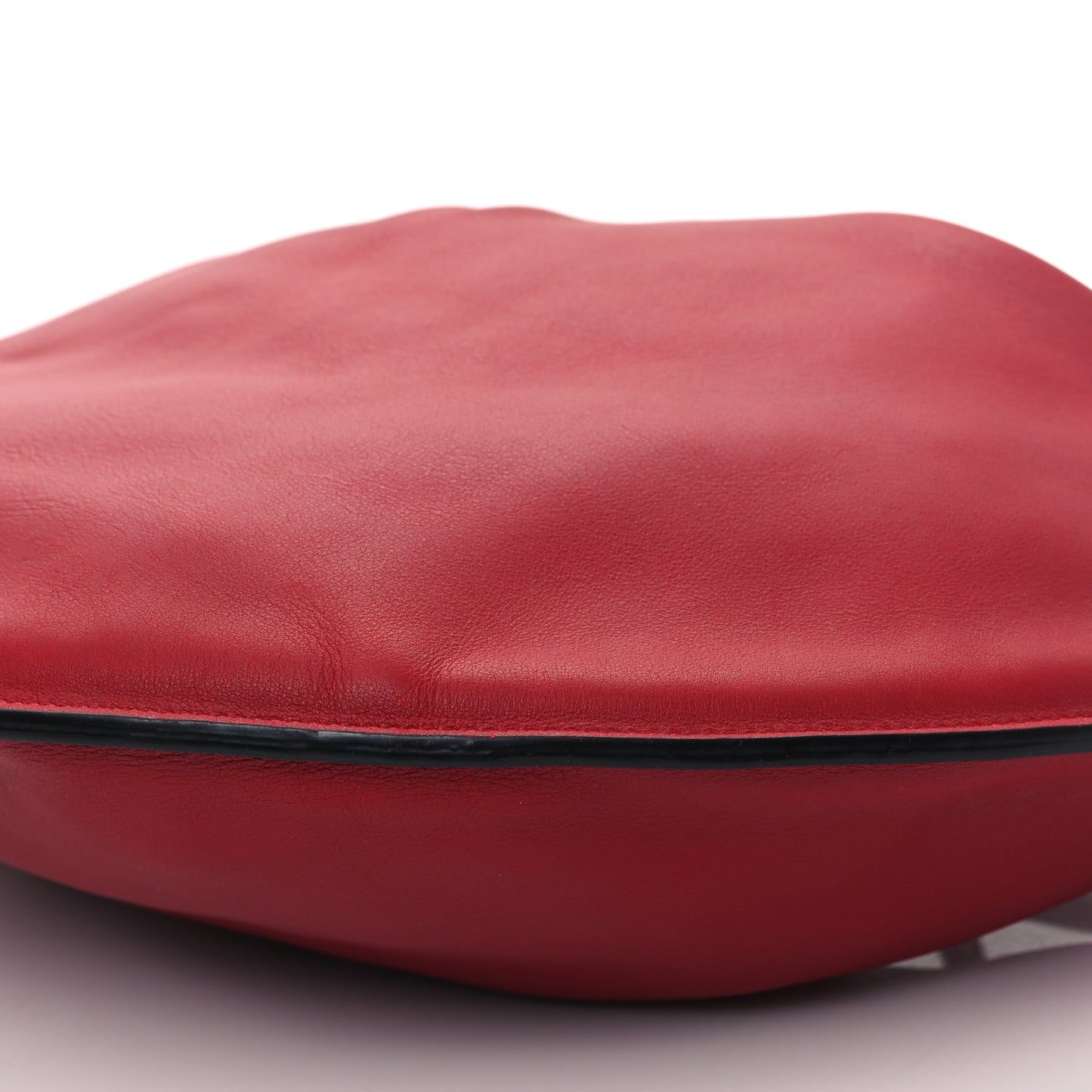 Calfskin Fortune Hobo Red