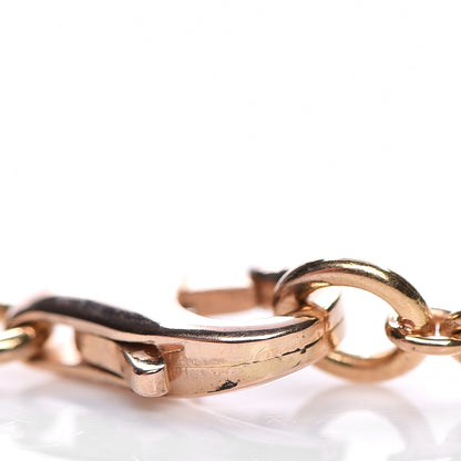 Cartier 18K Pink Gold Interlocking LOVE Necklace 7 of 9