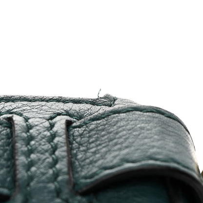 Burberry Calfskin The Barrel Bag Dark Cyan 12 of 12