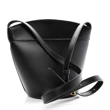 Celine Calfskin Crecy Bucket Bag Black 3 of 11
