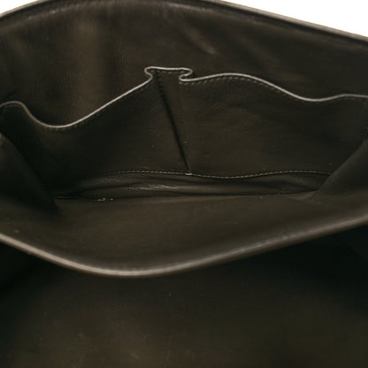 Celine Liege Calfskin Medium Classic Box Flap Bag Souris 6 of 15