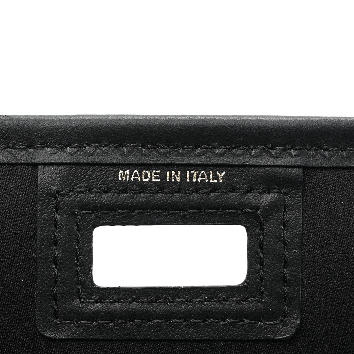 Fendi Glazed Fabric Vitello Century FF 1974 Stamp Patch Mini Peekaboo Defender Cover Mogano Panna Black 6 of 10