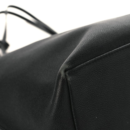 Louis Vuitton Calfskin Lockme Go Tote Black 7 of 10