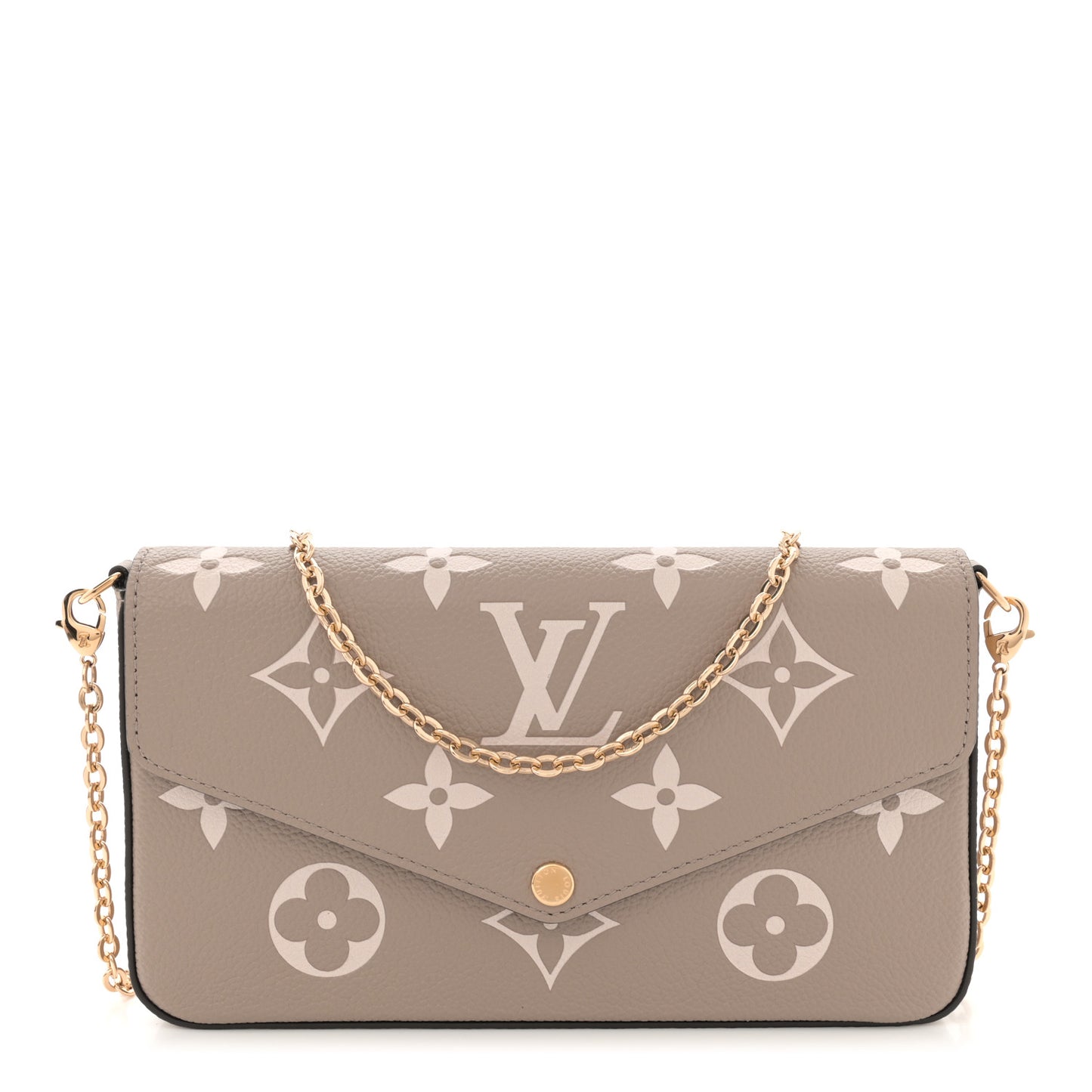 Empreinte Monogram Giant Felicie Pochette Tourterelle Creme