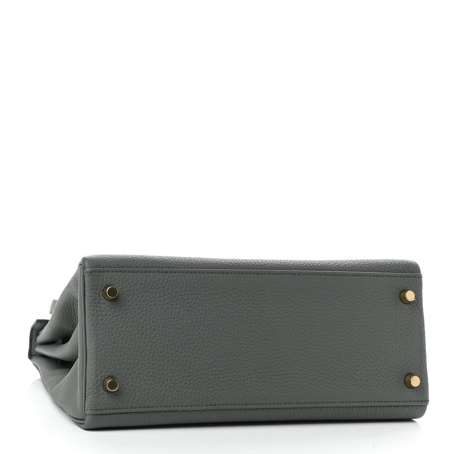 Hermes Togo Kelly Retourne 28 Vert Amande 4 of 11