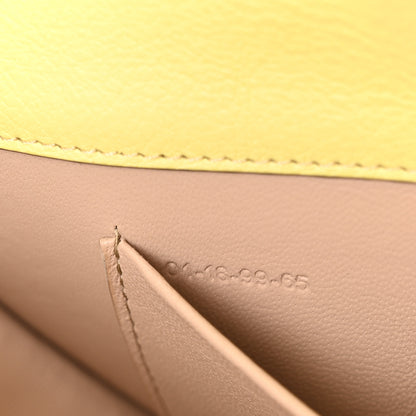 Chloe Calfskin Small Nile Bracelet Minaudiere Bag Lemonade 6 of 11