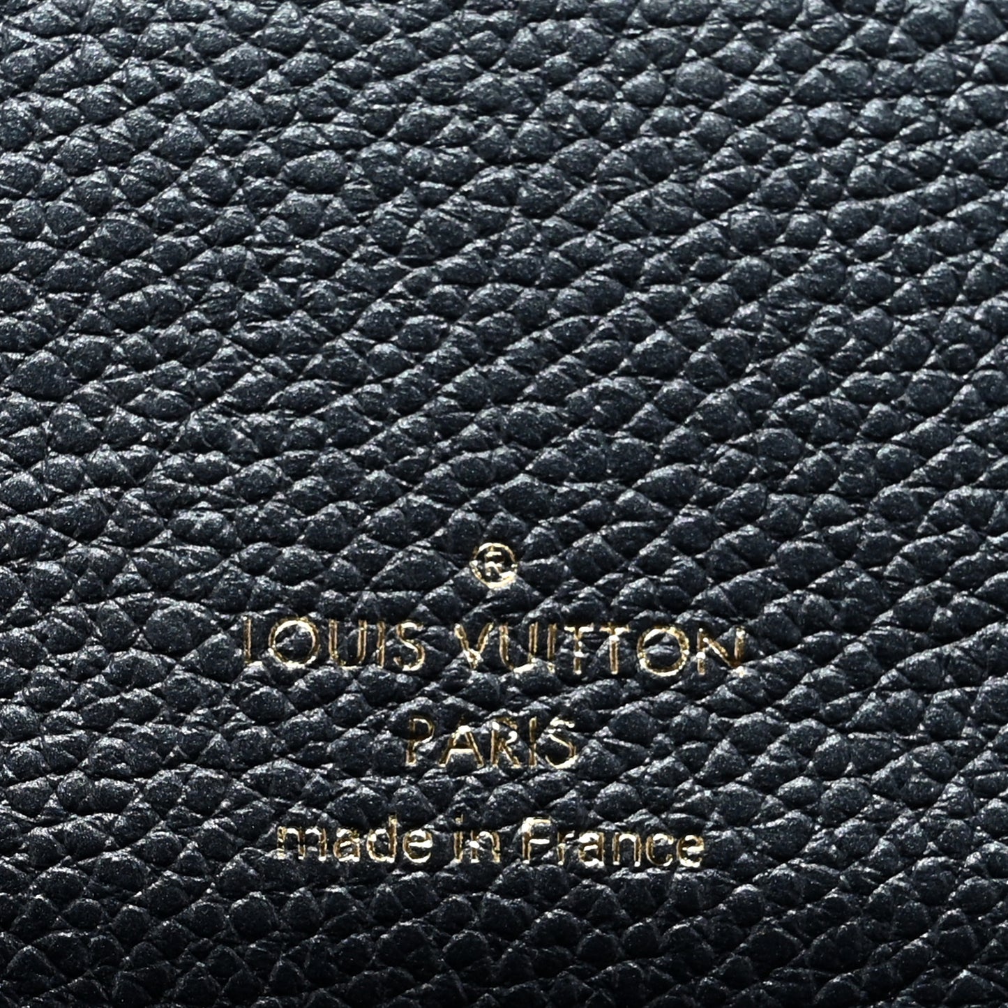 Empreinte Monogram Flower Victorine Wallet Navy Blue