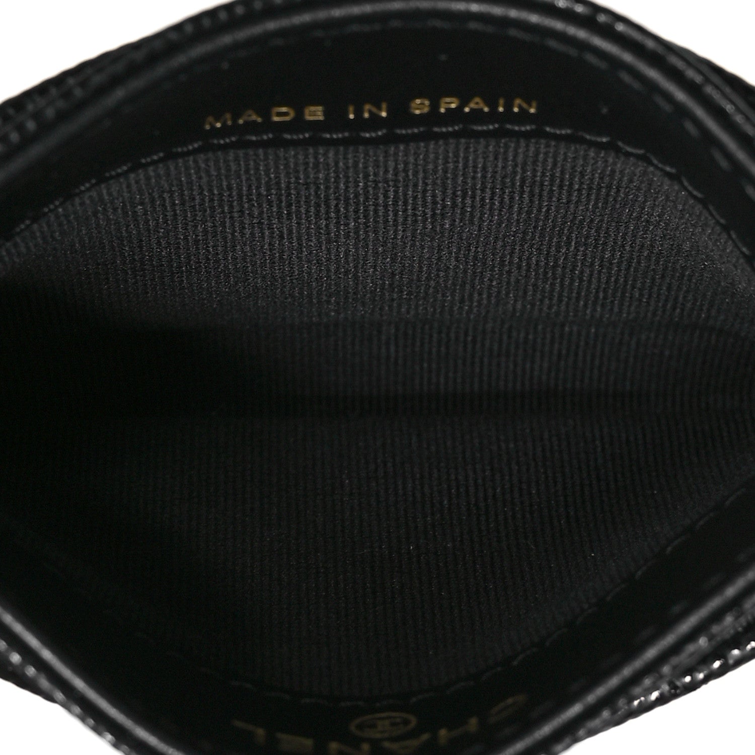 Chanel Caviar Quilted CC Card Holder Black 5 of 9