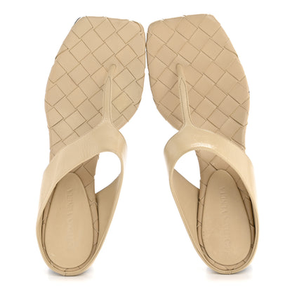 Bottega Veneta Cushion Lux Marella Thong Sandals 37 Light Butterscotch 3 of 18