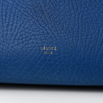 Celine Elephant Calfskin Mini Tri-Color Belt Bag Indigo 6 of 16