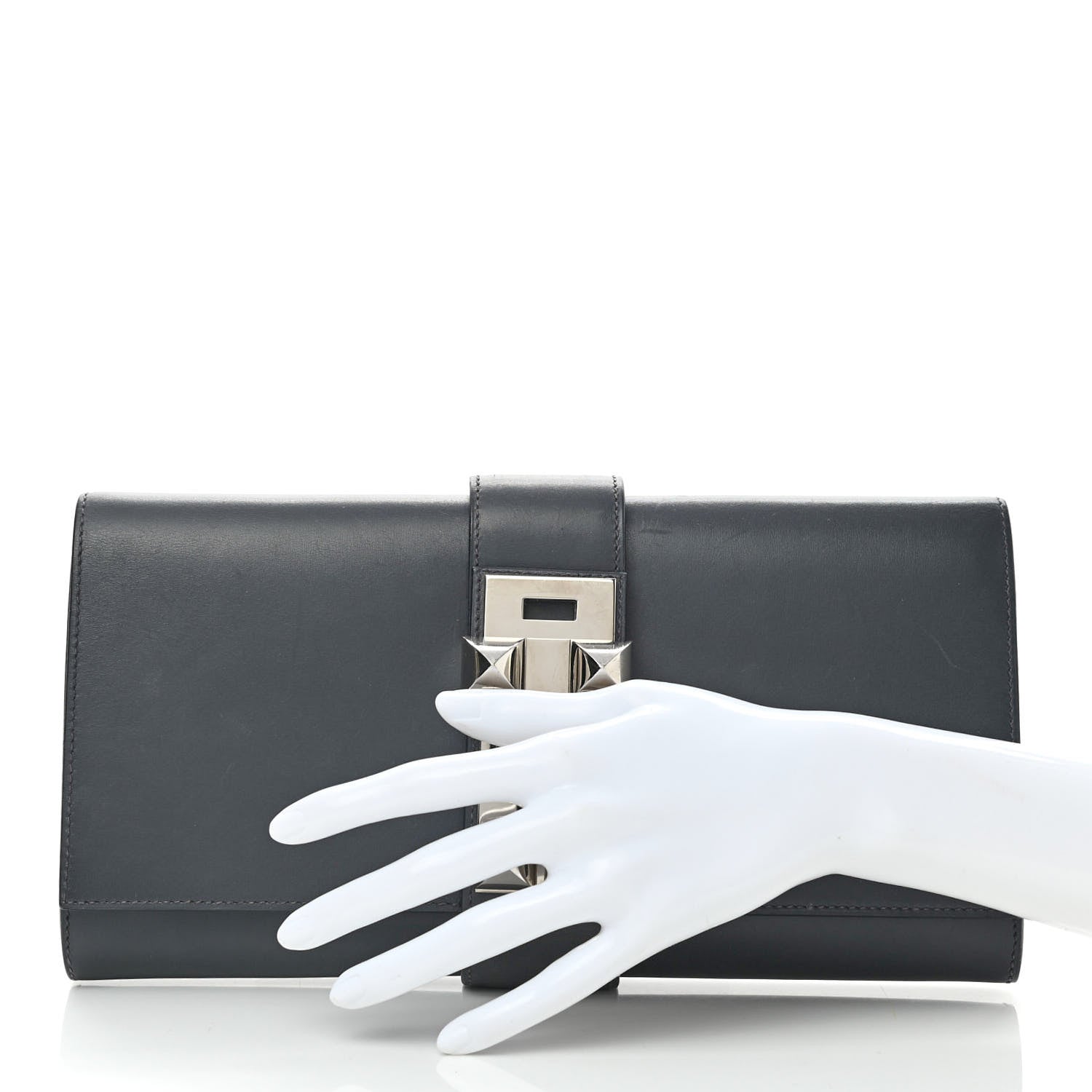 Hermes Box Medor 29 Clutch Ardoise 2 of 6