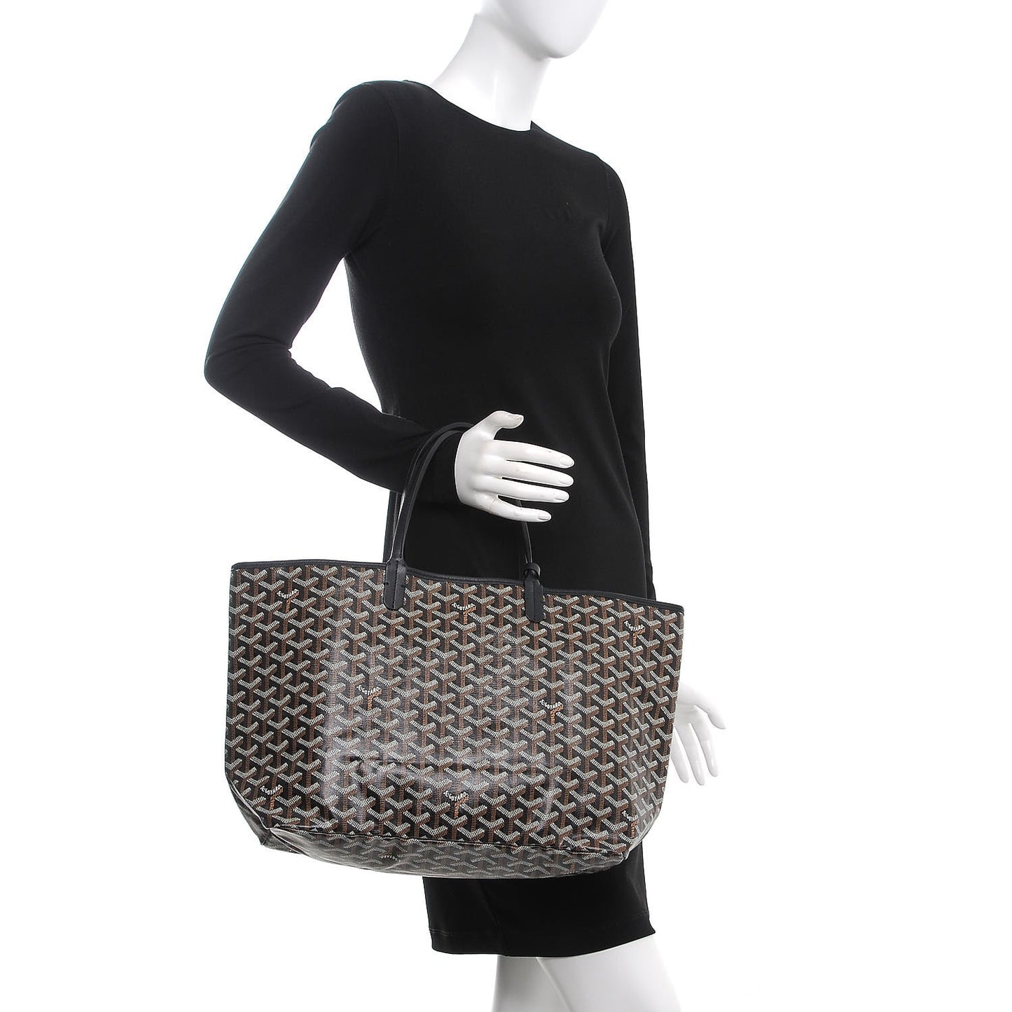 Goyardine Saint Louis PM Black